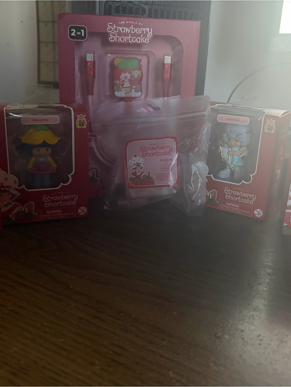 Strawberry Shortcake Pink Collectible Figure Set - Kids Toy Bundle
